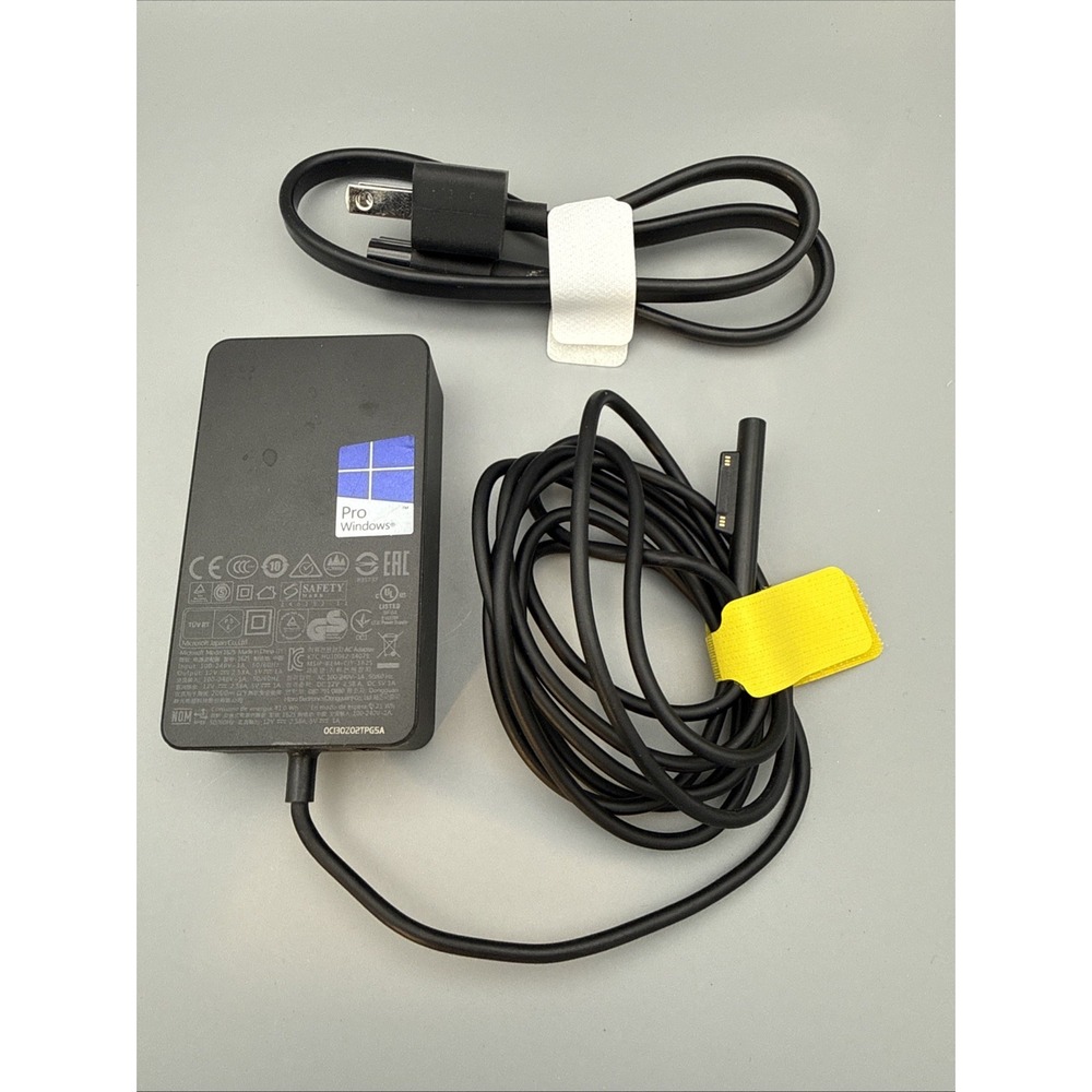 Genuine Microsoft Surface Pro Windows Power Adapter Charger